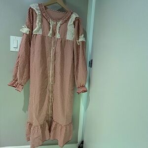 Vintage style pajama dress